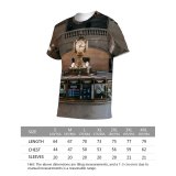 yanfind Adult Full Print T-shirts (men And Women) America Architecture Arrive Building Classic Clock Construction Covid 19 Covid19