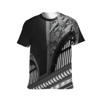 yanfind Adult Full Print T-shirts (men And Women) Aged Arch Architecture Attract Brick Building Bw Ceiling Cement Ceramic Classic Column