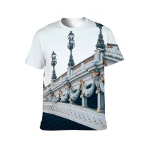 yanfind Adult Full Print T-shirts (men And Women) Aged Arch Architecture Art Assorted Bust City Classic Construction Space Daylight