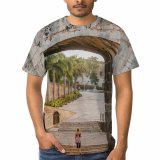 yanfind Adult Full Print T-shirts (men And Women) Aged Ancient Arch Architecture Attract Colonial Daytime Destination Distant Dominican Republic