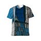 yanfind Adult Full Print T-shirts (men And Women) Accommodation Architecture Attract Building Capital Center City Cloudless Condominium Construction Contemporary Corporate