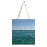yanfind Great Martin Canvas Tote Bag Double Boat Transportation Vehicle Vessel Watercraft Ocean Outdoors Adventure Leisure Activities Sky Rowboat white-style1 38×41cm