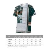 yanfind Adult Full Print T-shirts (men And Women) Aged Architecture Authentic Broken Building City Corrosion Damage Daylight Daytime Destruct