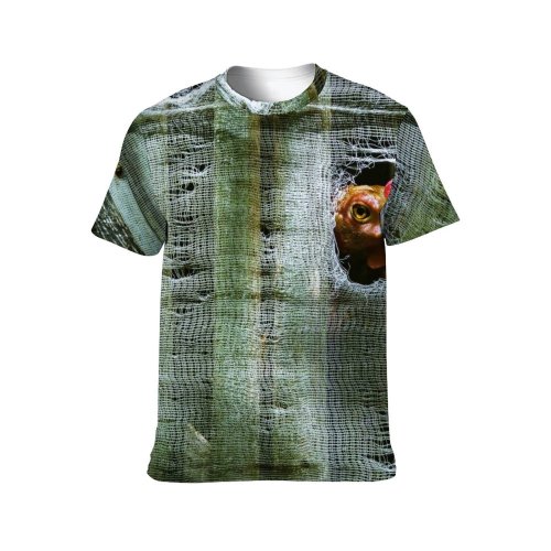 yanfind Adult Full Print T-shirts (men And Women) Agriculture Avian Barn Beak Bird Calm Chicken Cloth Countryside Creature Daylight Daytime