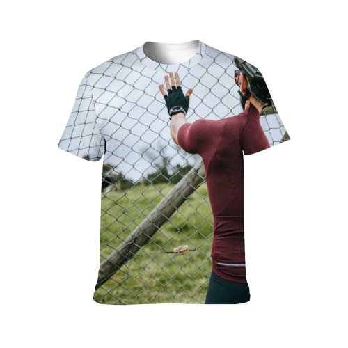 yanfind Adult Full Print T-shirts (men And Women) Anonymous Athlete Blurred Bovidae Bovine Calm Cattle Chordate Space Countryside Cow