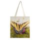 yanfind Great Martin Canvas Tote Bag Double Butterfly Insect Invertebrate Monarch Sunny Bee Honey white-style1 38×41cm