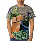 yanfind Adult Full Print T-shirts (men And Women) Aged Architecture Bloom Botanic Botany Building Calm Cultivate Daylight Decorative Delicate