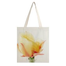 yanfind Great Martin Canvas Tote Bag Double Flower Plant Rose Petal Tulip Bloom Succulent Floral Botanical Bud Sprout white-style1 38×41cm