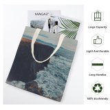 yanfind Great Martin Canvas Tote Bag Double Cliff Outdoors Grey Promontory white-style1 38×41cm