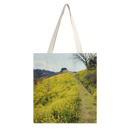 yanfind Great Martin Canvas Tote Bag Double Field Grassland Outdoors Countryside Farm Rural Meadow white-style1 38×41cm
