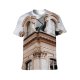 yanfind Adult Full Print T-shirts (men And Women) Accommodation Aged Apartment Architecture Attic Building Calm City Classic Cloudy Construction