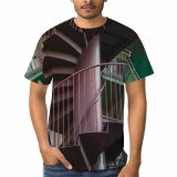 yanfind Adult Full Print T-shirts (men And Women) Accommodation Apartment Architecture Area Building Calm City Condominium Construction Daylight Daytime