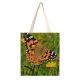 yanfind Great Martin Canvas Tote Bag Double Butterfly Insect Invertebrate Monarch Reptile Sea Turtle Plant Beautiful Colorful white-style1 38×41cm