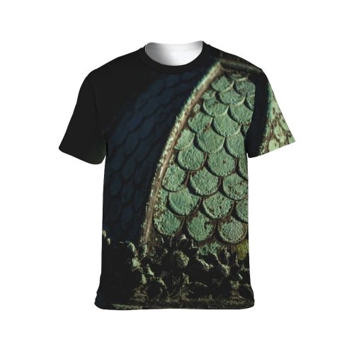 yanfind Adult Full Print T-shirts (men And Women) Aged Ancient Art Blurred Carve Classic Closeup Crack Decay Decor Decoration