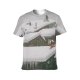 yanfind Adult Full Print T-shirts (men And Women) Accommodation Aged Architecture Building City Cottage Country Countryside Daytime District Dwell Exterior