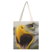 yanfind Great Martin Canvas Tote Bag Double Eagle Birds Beak Bald Angry Face Birdlife Squawk Tounge Feather white-style1 38×41cm