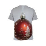 yanfind Adult Full Print T-shirts (men And Women) Advent Ball Bauble Celebrate Christmas Colorful December Decor Decorate Decoration Decorative Design