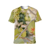 yanfind Adult Full Print T-shirts (men And Women) Agriculture Agronomy Berry Branch Bunch Countryside Cultivate Farm Farmland Field Flora