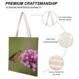 yanfind Great Martin Canvas Tote Bag Double Butterfly Insect Invertebrate Bee Honey Plant Moth Flower Pollen Public Domain white-style1 38×41cm