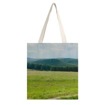 yanfind Great Martin Canvas Tote Bag Double Field Grassland Outdoors Countryside Farm Rural Meadow Pasture R Africa Land Ranch white-style1 38×41cm