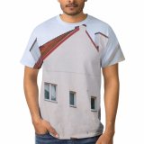 yanfind Adult Full Print T-shirts (men And Women) Aged Architecture Building Chimney City Complex Construction Space Daytime District Drain Exterior