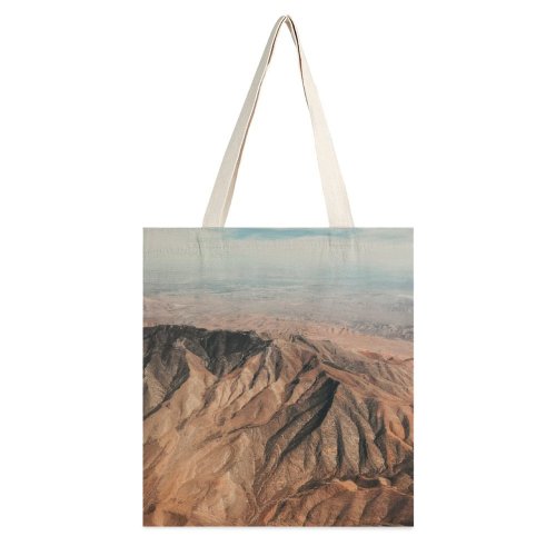 yanfind Great Martin Canvas Tote Bag Double Canyon Outdoors Valley Soil Desert Landscape Sky Hills Flying Nevada white-style1 38×41cm