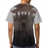 yanfind Adult Full Print T-shirts (men And Women) Aged Ancient Architecture Authentic Belief Buddhism Building Construction Dark Dense East