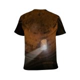 yanfind Adult Full Print T-shirts (men And Women) Aged Ancient Architecture Art Attract Authentic Belief Believe Building Cathedral Catholic Ceiling