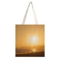 yanfind Great Martin Canvas Tote Bag Double Coast Sea Bournemouth Beach Outdoors Ocean United Summer Seagull Lake white-style1 38×41cm