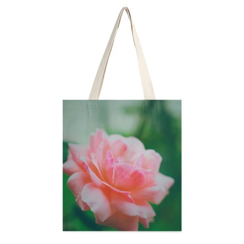 yanfind Great Martin Canvas Tote Bag Double Flower Plant Rose Petal Geranium Creative Commons white-style1 38×41cm
