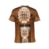 yanfind Adult Full Print T-shirts (men And Women) Aged America Architecture Attract Balcony Brick Wall Building Ceiling Chandelier Classic Column