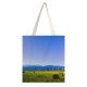 yanfind Great Martin Canvas Tote Bag Double Field Outdoors Grassland Countryside Farm Rural Meadow Pasture Ranch Landscape Cattle Cow white-style1 38×41cm
