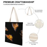 yanfind Great Martin Canvas Tote Bag Double Butterfly Pismo Beach United States HQ Apidae Bee Insect Invertebrate Hornet Andrena white-style1 38×41cm
