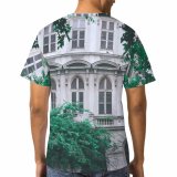 yanfind Adult Full Print T-shirts (men And Women) Aged Arched Architecture Building City Classic Construction Daytime Decor Decoration Detail