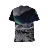 yanfind Adult Full Print T-shirts (men And Women) Amazing Astronomy Atmosphere Aurora Borealis Bay Beach Cloudy Coast Coastline Destination Evening