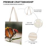 yanfind Great Martin Canvas Tote Bag Double Butterfly Insect Invertebrate Monarch Photo Creative Commons white-style1 38×41cm