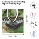 yanfind Great Martin Canvas Tote Bag Double Butterfly Insect Invertebrate Swan's Nest Lane Stratford white-style1 38×41cm
