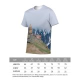 yanfind Adult Full Print T-shirts (men And Women) Aged Altitude Amazing Architecture Attract Belief Church Countryside Facade Famous Fog Formation