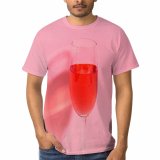 yanfind Adult Full Print T-shirts (men And Women) Alcohol Party Cocktail Glass Luxury Wine Champagne Birthday Romance Still