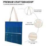 yanfind Great Martin Canvas Tote Bag Double Building Outdoors Tampere Finland Office Countryside Rural Architecture Bush Plant Vegetation white-style1 38×41cm