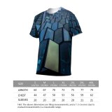 yanfind Adult Full Print T-shirts (men And Women) Abstract Clouds Design Exterior Futuristic Glass Items Outdoors Reflections Shapes