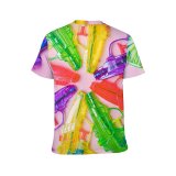 yanfind Adult Full Print T-shirts (men And Women) Action Against Assorted Attack Battle Challenge Colorful Combat Compete Competition Competitive
