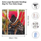 yanfind Great Martin Canvas Tote Bag Double Brunswick Ga Usa Invertebrate Butterfly Insect Plant Birds Monarch Public Domain white-style1 38×41cm