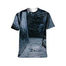 yanfind Adult Full Print T-shirts (men And Women) Aged Ancient Architecture Attract Building Cave Construction Dark Decay Destination