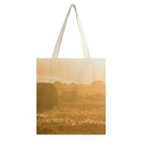 yanfind Great Martin Canvas Tote Bag Double Farm Didley United Fields Outdoors Sand Soil Field Flora Grain Plant white-style1 38×41cm