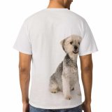 yanfind Adult Full Print T-shirts (men And Women) Adorable Attentive Calm Charming Comfort Space Creature Curious Cute Dog Expressive