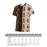 yanfind Adult Full Print T-shirts (men And Women) Accommodation Aged Architecture Area Building Calm City Complex Condominium Construction Daytime Design