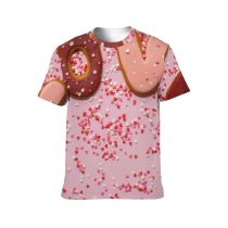 yanfind Adult Full Print T-shirts (men And Women) Affection Art Celebrate Colorful Concept Cookie Creative Decor Decoration Decorative Design