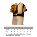 yanfind Adult Full Print T-shirts (men And Women) Alcohol Bar Counter Beverage Bitter Citrus Cocktail Cool Space Cubes Drinks