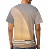 yanfind Adult Full Print T-shirts (men And Women) Admire Anonymous Barefoot Beach Coast Coastline Colorful Embankment Faceless Female Flying Freedom